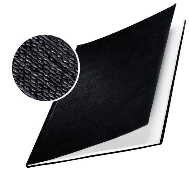 Inbindomslag Leitz 7mm harde kaft zwart 10 stuks