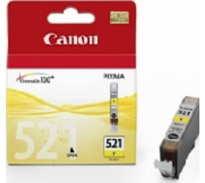 Inktcartridge Canon CLI-521 geel