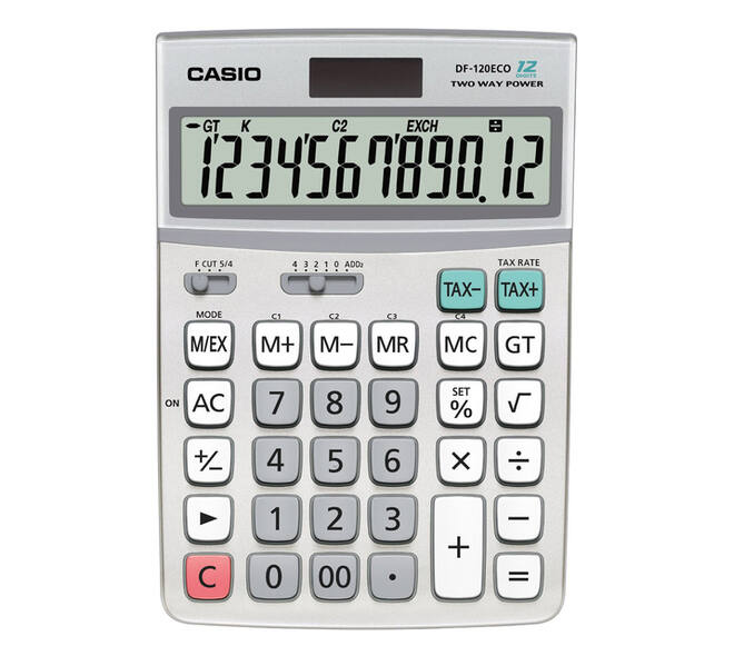 Rekenmachine Casio DF-120ECO