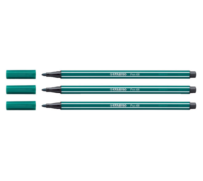 Viltstift STABILO Pen 68/53 medium turquoisegroen