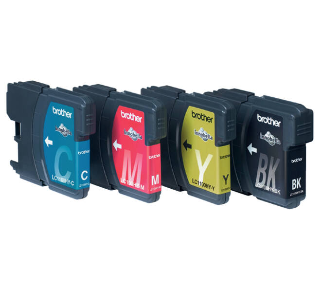 Inktcartridge Brother LC-1100HYBK zwart