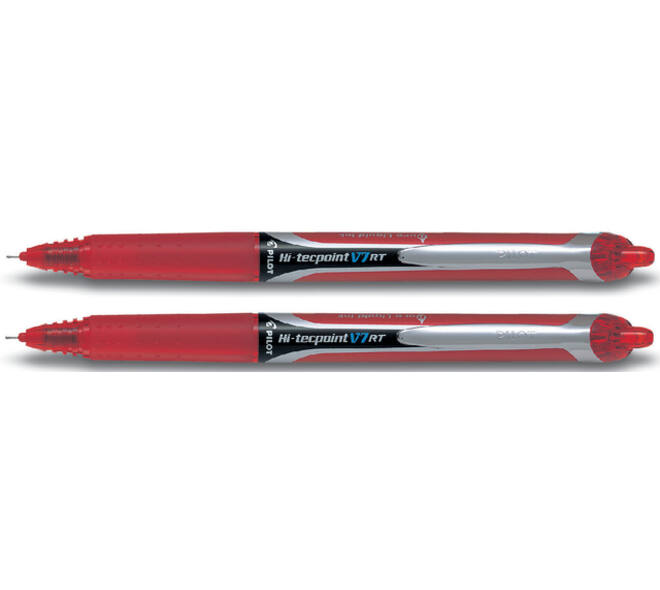 Rollerpen PILOT Hi-Tecpoint V7 RT medium rood