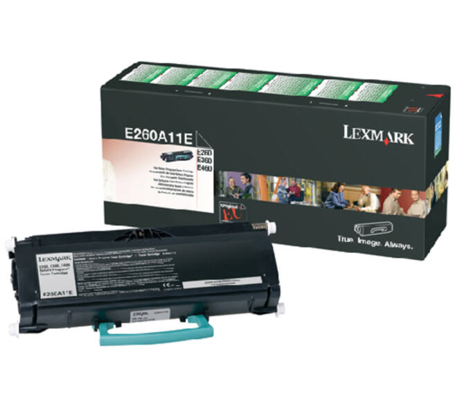 Tonercartridge Lexmark E260A11E prebate zwart