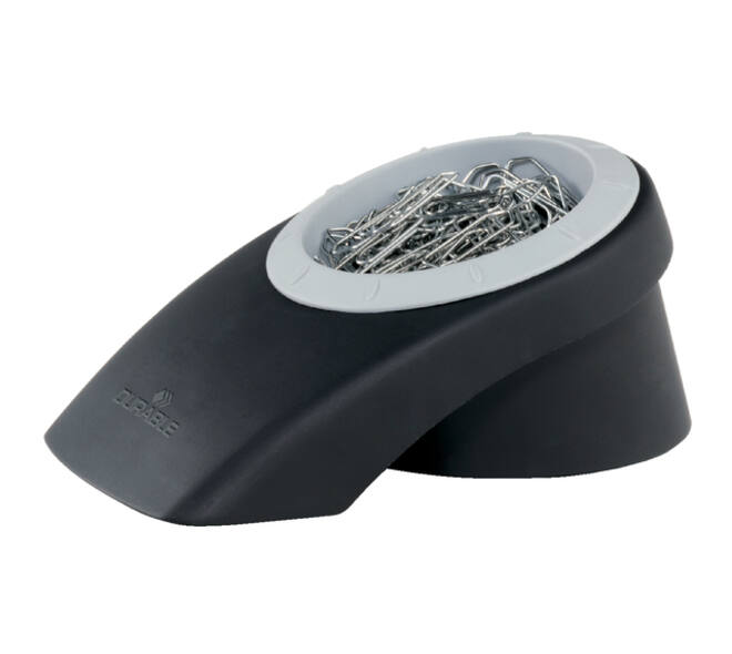 Papercliphouder Vegas inclusief 100 paperclips zwart