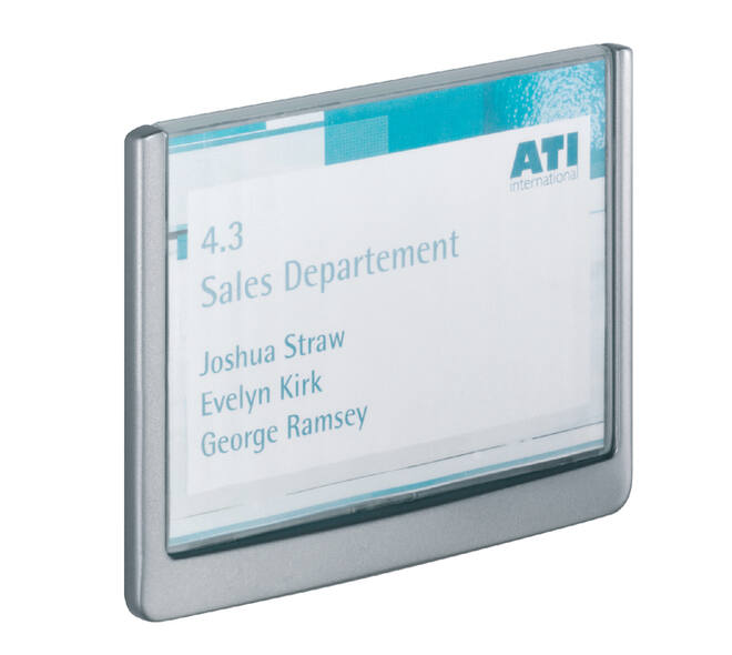 Deurbordje Durable Click sign 149x105,5mm grafiet