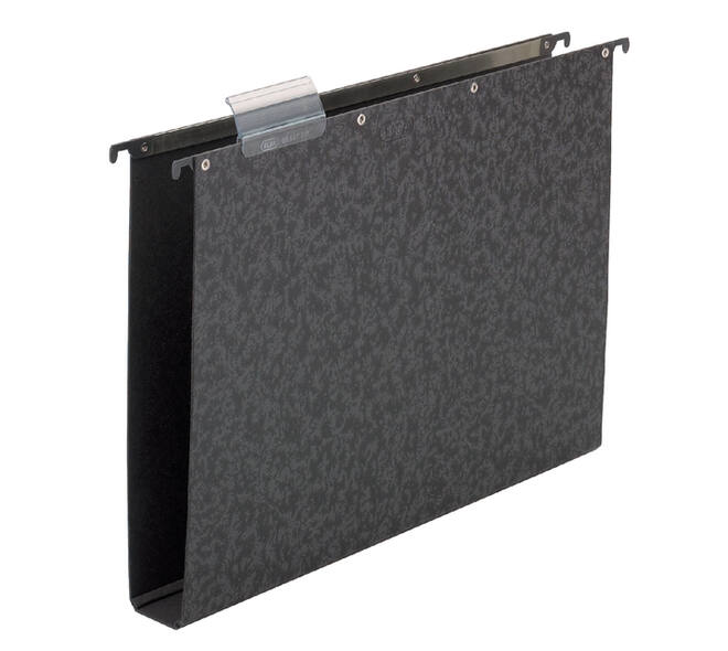 Hangmap Elba Vertic folio 40mm hardboard zwart