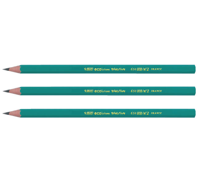 Potlood Bic Evolution ecolutions 650 zeshoekig HB