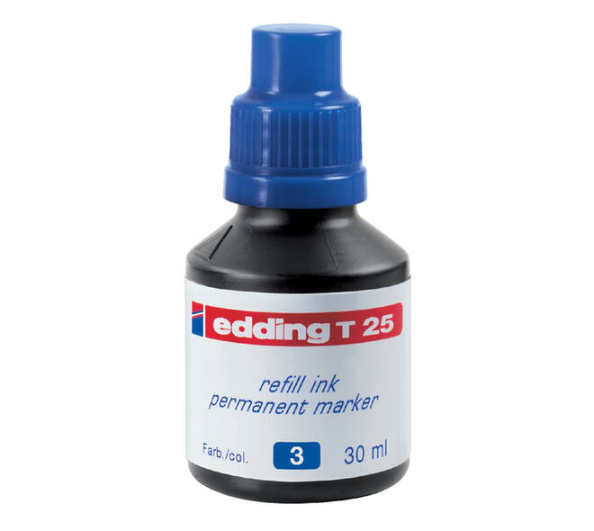 Viltstiftinkt edding T25 blauw