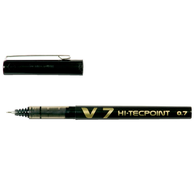 Rollerpen PILOT Hi-Tecpoint V7 medium zwart