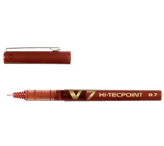 Rollerpen PILOT Hi-Tecpoint V7 medium rood