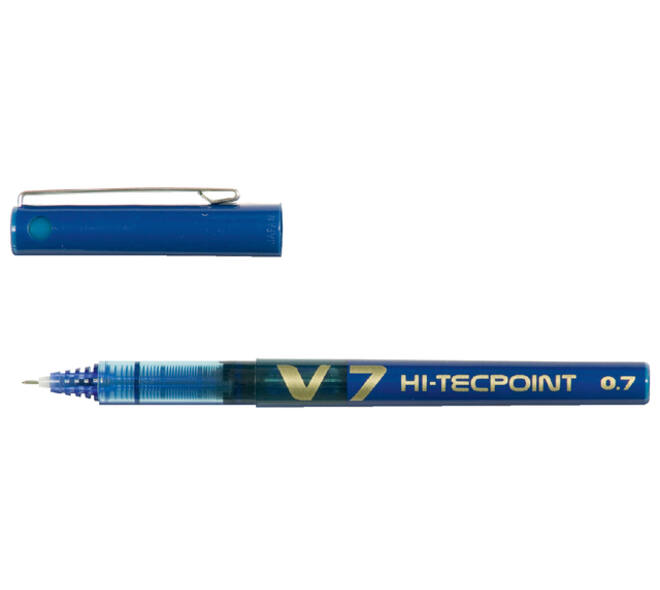 Rollerpen PILOT Hi-Tecpoint V7 medium blauw