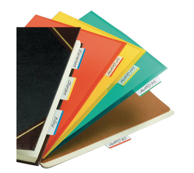 Indextabs Post-it 686A1 38x50.8mm strong gebogen assorti 24 tabs