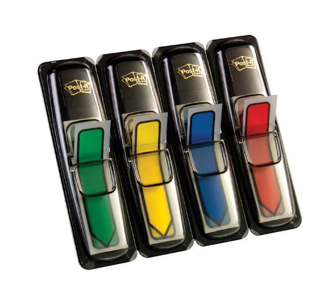 Indextabs Post-it 684 11.9x43.1mm pijl assorti 96 tabs