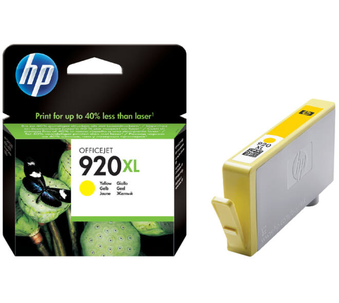 Inktcartridge HP CD974AE 920XL geel