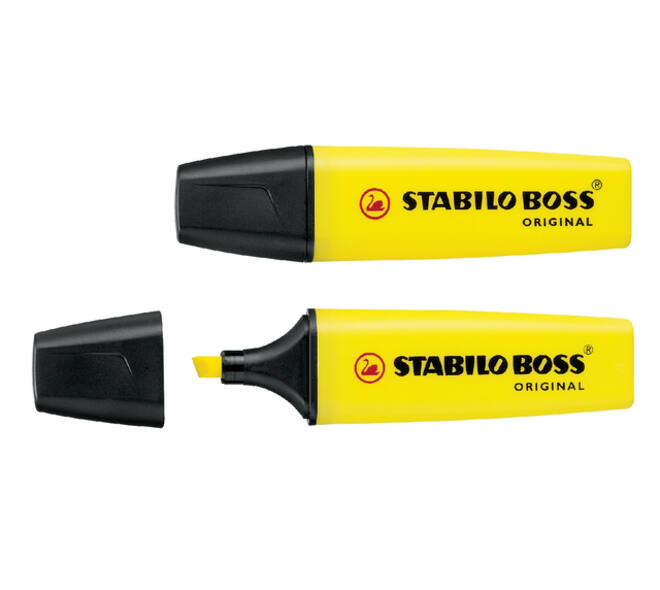Markeerstift STABILO BOSS Original 70/24 geel