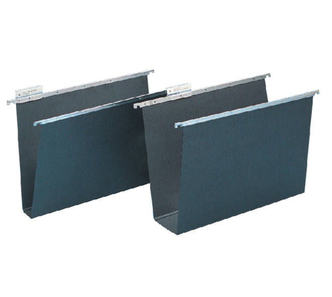 Hangmap Djois Alzicht folio frontaal U-bodem 40mm zwart