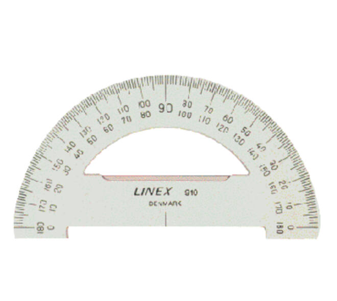 Gradenboog Linex 910 diameter 10cm 180graden transparant