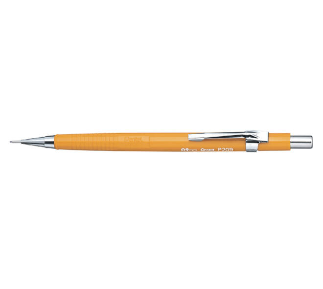 Vulpotlood Pentel P209 HB 0.9mm geel