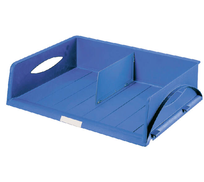 Brievenbak Leitz Sorty Jumbo A3 dwars blauw