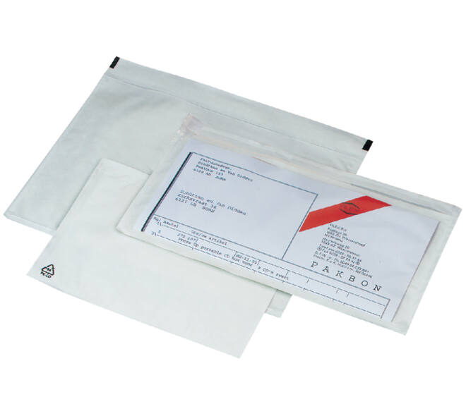 Paklijstenvelop IEZZY zelfklevend onbedrukt 225x165mm 100 stuks