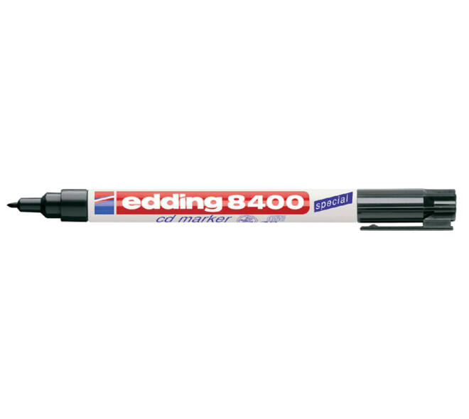 Cd marker edding 8400 rond 0.5-1.0mm assorti 4 stuks