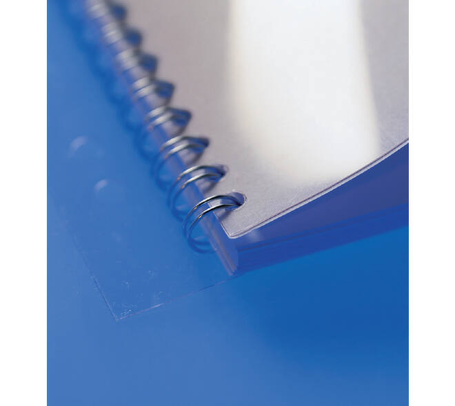 Filestrip GBC 34-gaats A4 transparant 100stuks