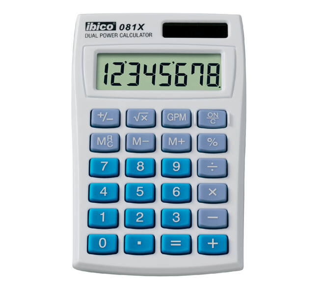 Rekenmachine Ibico 081X