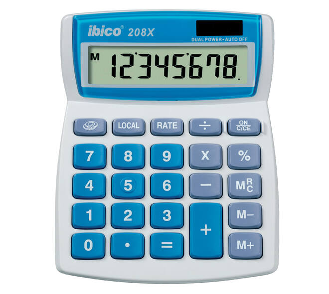 Rekenmachine Ibico 208X
