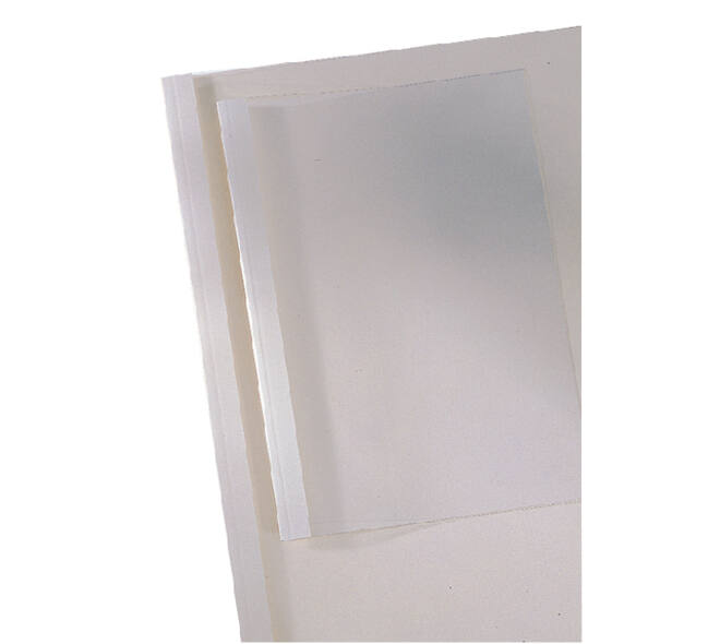 Thermische omslag GBC A4 1.5mm transparant/wit 100 stuks