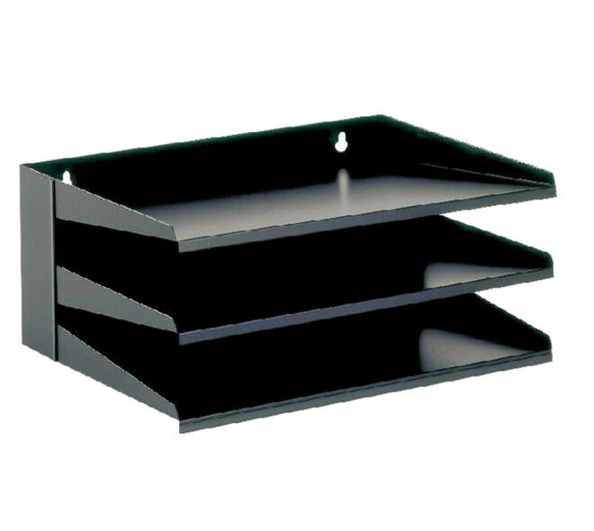 Sorteerrek Vepa Bins 3 delig zwart