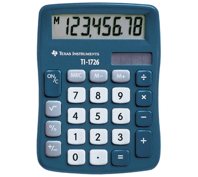 Rekenmachine TI-1726