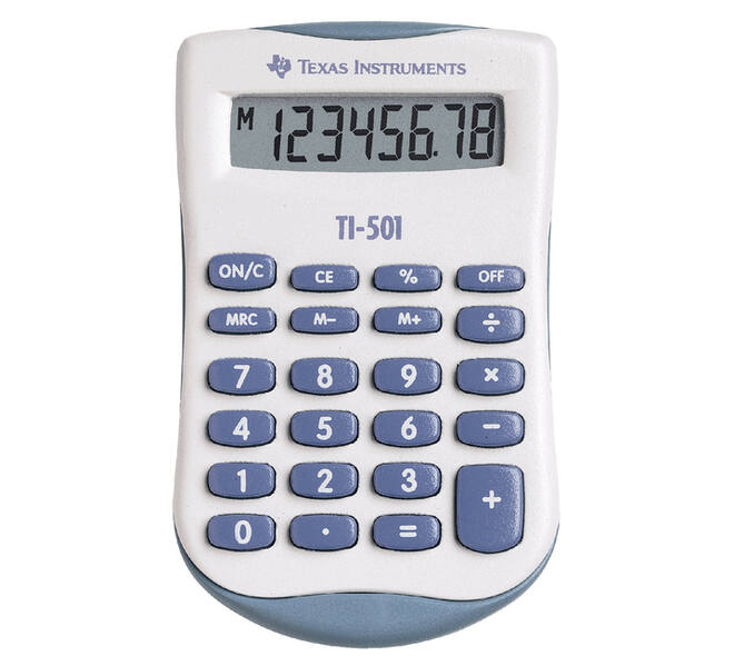 Rekenmachine TI-501
