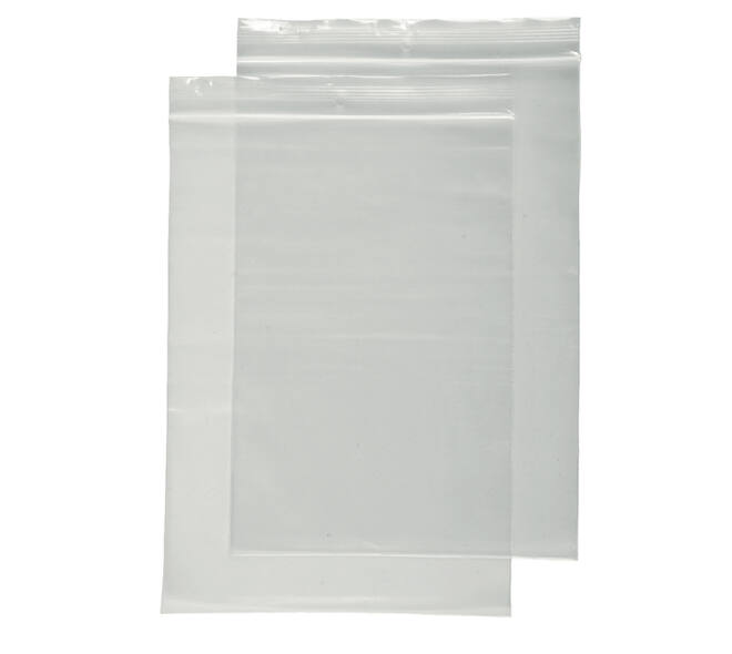 Verpakkingszak IEZZY grip 80x120mm 50mu hersluitbaar 25 stuks