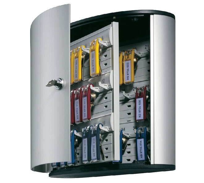 Sleutelkast Durable 36 haken 302x280x118mm