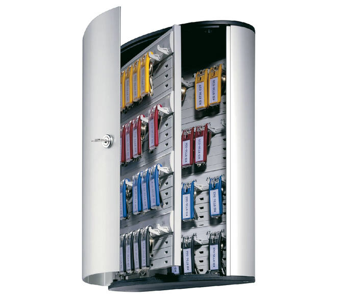 Sleutelkast Durable 54 haken 302x280x118mm