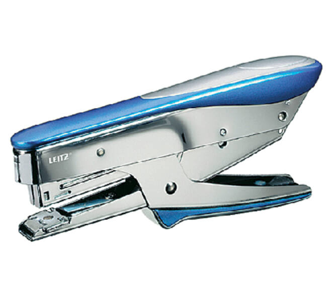 Niettang Leitz bovenlaadmodel P2 15 vel blauw