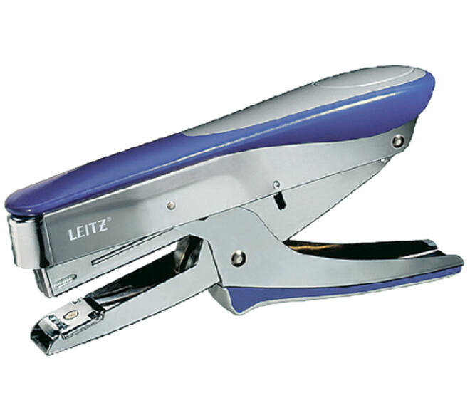 Niettang Leitz bovenlaadmodel P3 30 vel blauw