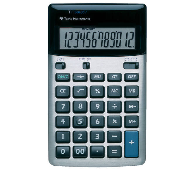 Rekenmachine TI-5018SV