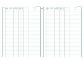 Register Piqure garagisten 320x250mm 80vel assorti