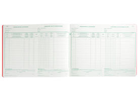 Register Piqure aandeelhouder NV/SA 250x320mm 80vel groen