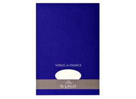 Schrijfblok Lalo A4 blanco 100 pagina's 100gr gevergeerd wit
