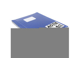 Schrift SOHO Basic A4 lijn 80 pagina's 60gr pak à 5 stuks