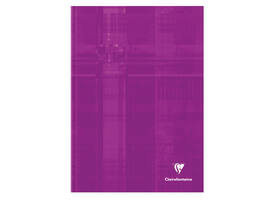 Notitieboek Clairefontaine Matris A4 192blz 90gr lijn assorti