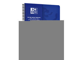 Spiraalblok Oxford Touch A4 lijn 140 pagina's 80gr blauw