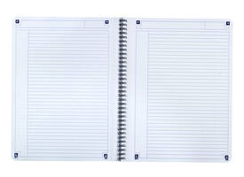Spiraalblok Oxford Touch A5 lijn 140 pagina's 80gr blauw