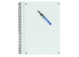 Collegeblok Oxford School A4+ lijn 23-gaats 160 pagina's 80gr voordeelpak assorti 3 stuks