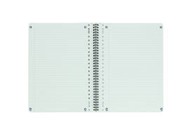 Collegeblok Oxford School A4+ lijn 23-gaats 160 pagina's 80gr voordeelpak assorti 3 stuks