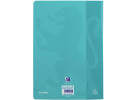 Schrift Oxford School A4 ruit 5x5mm 72 pagina's 80gr assorti
