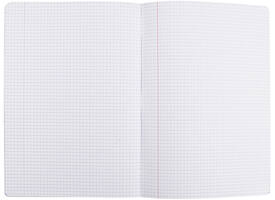 Schrift Oxford School A4 ruit 5x5mm 72 pagina's 80gr assorti