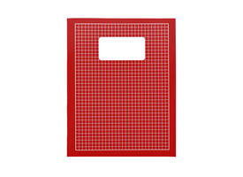 Schrift Qbasic 210x165mm ruit 5mm 80blz 70gr assorti